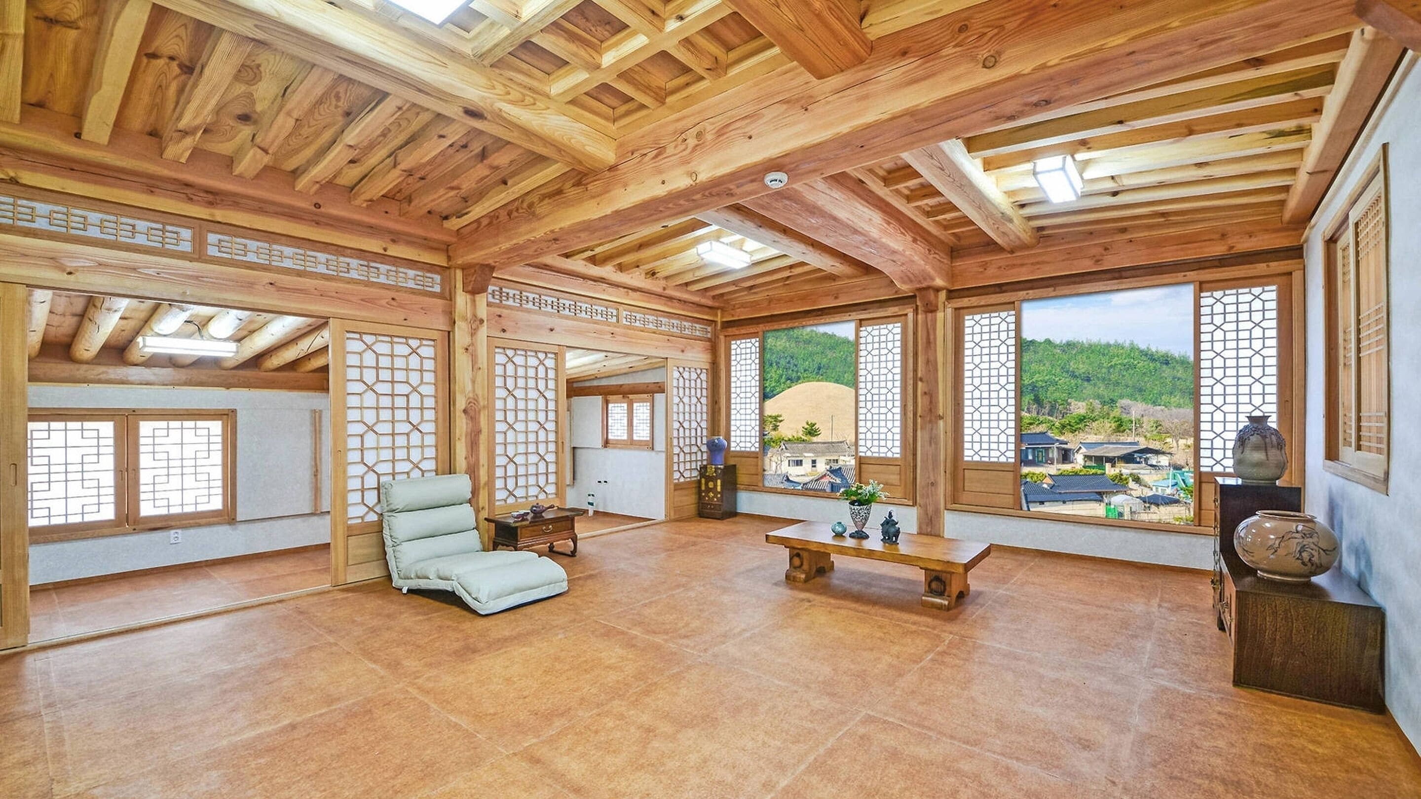 Quarto básico, 2 quartos (Sundojae) | 1 quarto, Wi-Fi de cortesia