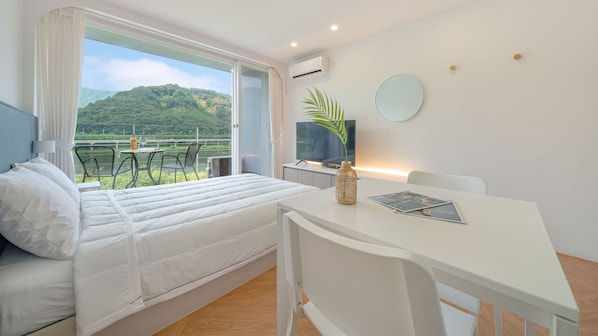 Basic-herbergi - 1 svefnherbergi (Lavender) | 1 svefnherbergi, ókeypis þráðlaus nettenging