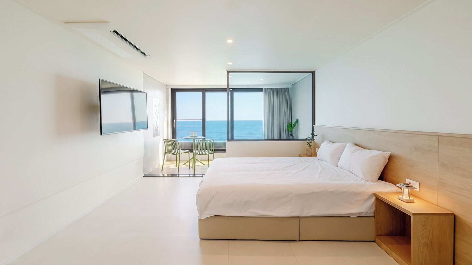 Basic-Zimmer, 1 Schlafzimmer (Room303(Spa/OceanView/NoCooking)) | 1 Schlafzimmer, kostenloses WLAN