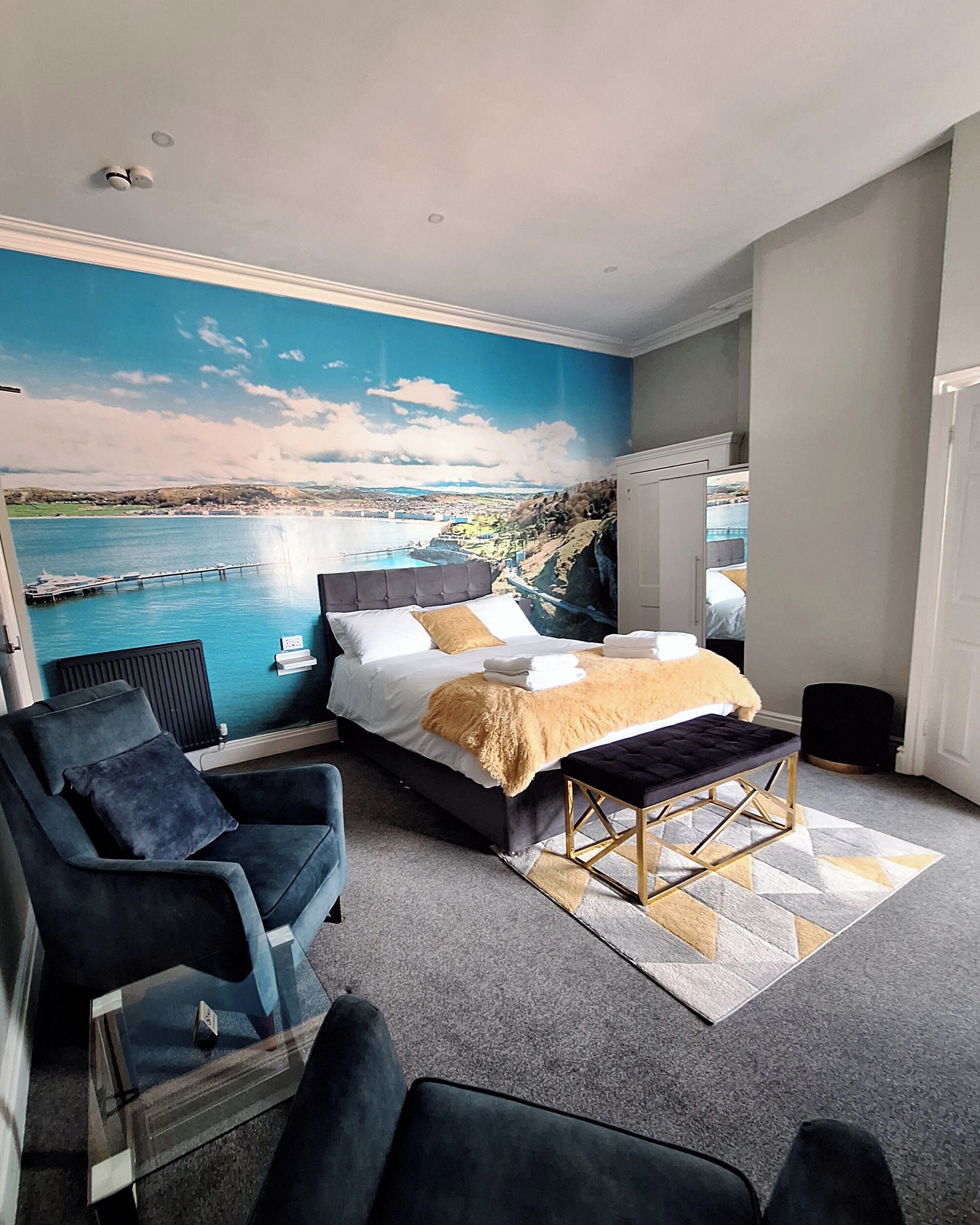 7 soverom, strykejern/-brett, wi-fi og sengetøy