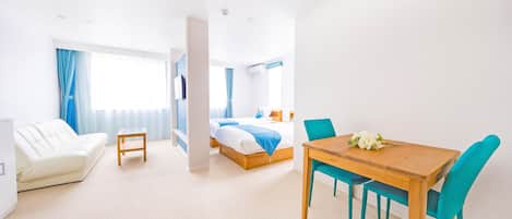 Superior Twin Room, Non Smoking | 1 bedroom, in-room safe, desk, laptop workspace