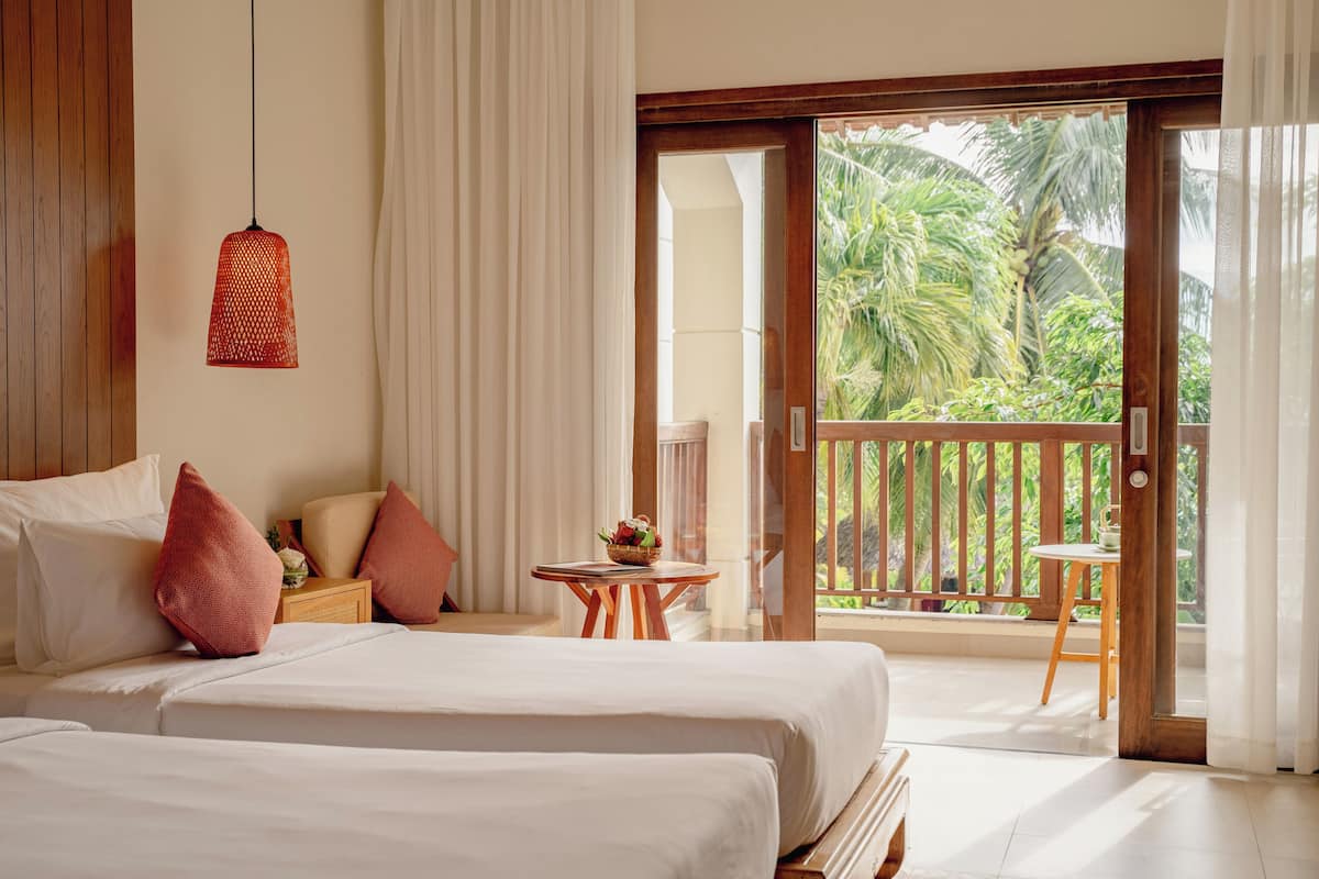 Chambre, vue mer (Pax 2 Single Beds)