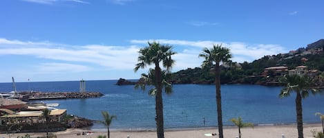 Vue sur la plage/l’océan