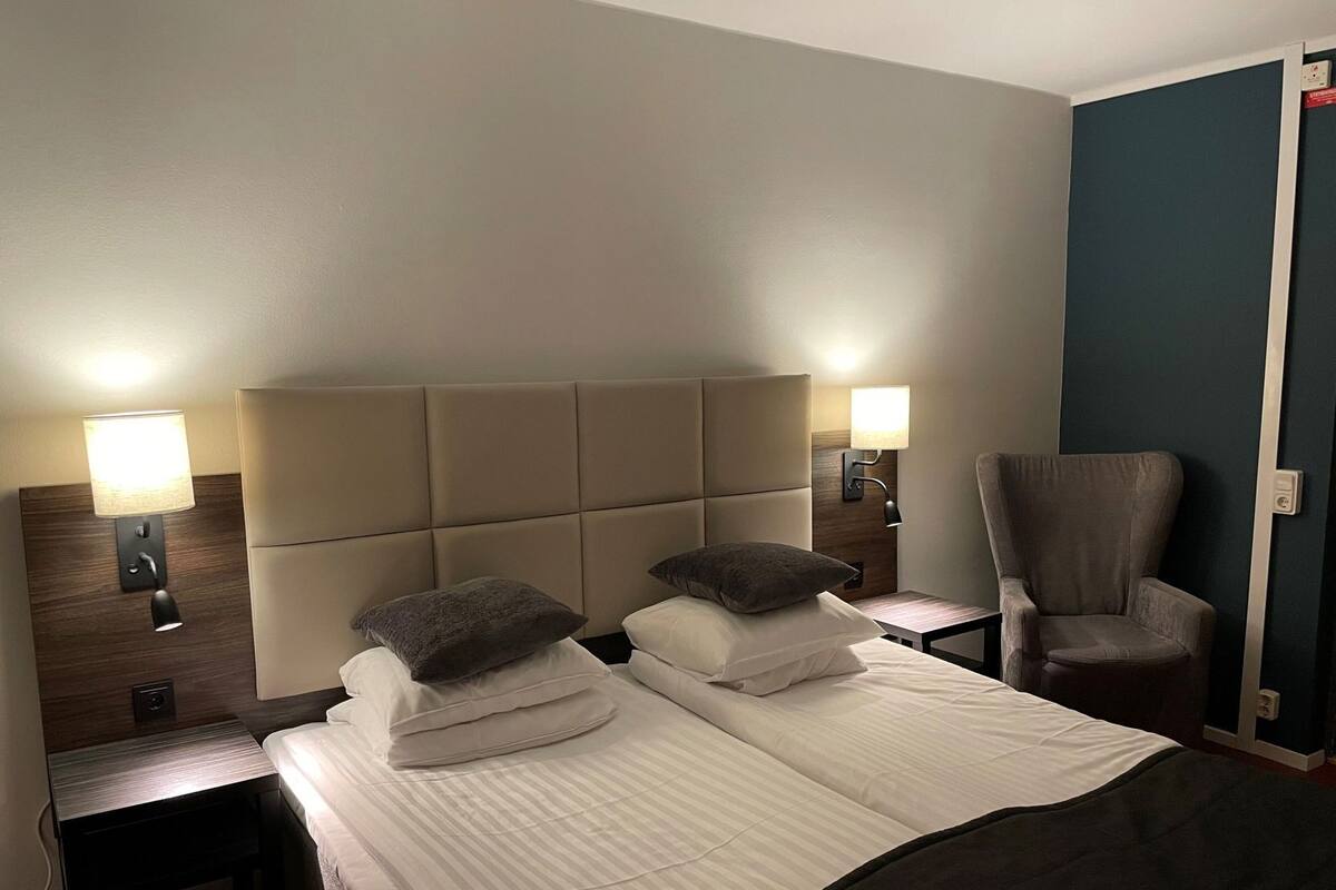 Wifi gratis y ropa de cama