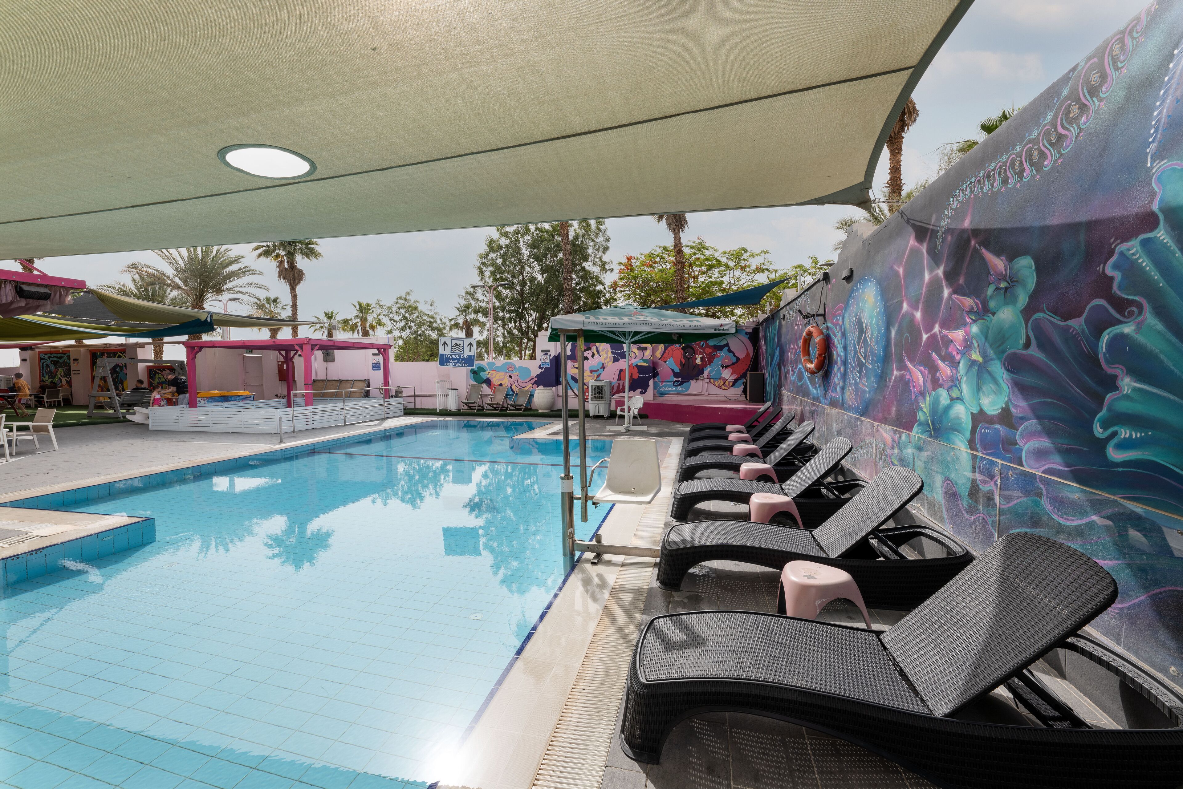 Seasonal outdoor pool