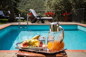 Outdoor pool - Beautiful House in a XVIII Tuscan Hamlet (Castiglion Fiorentino (AR))