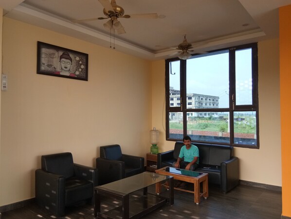 Zona de estar del vestíbulo