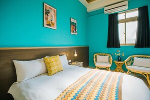 Habitación doble Deluxe | Escritorio, wifi gratis y ropa de cama 