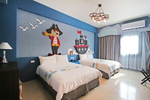 Hypo-allergenic bedding, free WiFi, bed sheets - Fun Trip - Little Castle (Taitung)