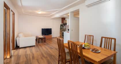 Apartment with shared swimming pool