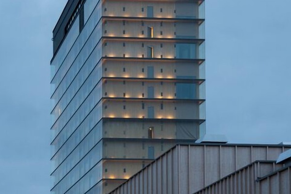 Front of property – evening/night