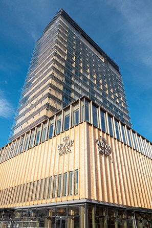Voorkant van accommodatie