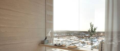 Kamar Standar | Minibar, brankas, setrika/meja setrika, dan seprai linen