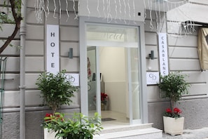 Entrée de l’hébergement