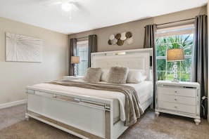 4 bedrooms, iron/ironing board, travel crib, WiFi