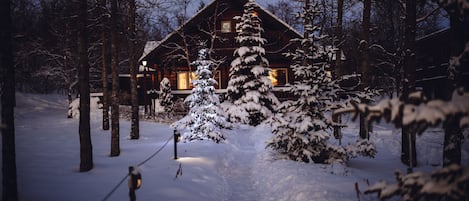 Fassade der Unterkunft