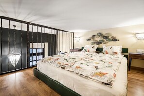 1 sovrum, skrivbord, gratis wi-fi och sängkläder