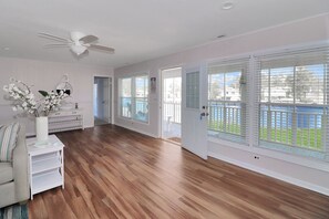 TV - Our Happy Place | Canal Front w/ Private Dock, Huge Screened Porch + Pet Friendly Escape (Chincoteague Island)