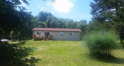 Wisconsin Dells Vacation Home -secluded property in the woods on 80 acres