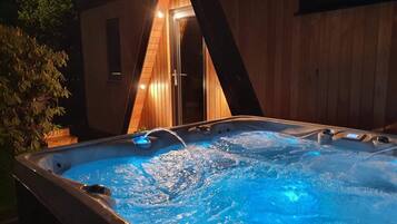 Cabin, Private Bathroom | Outdoor pool