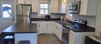 Updated home w/ lake views across from Lake WI!