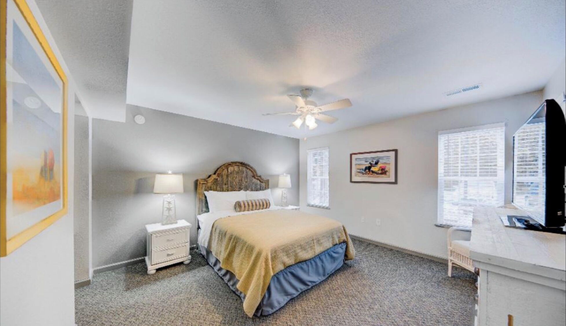 3 bedrooms, desk, iron/ironing board, free WiFi