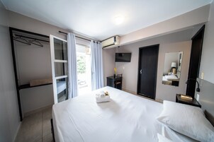 Minibar, wifi gratis y ropa de cama 
