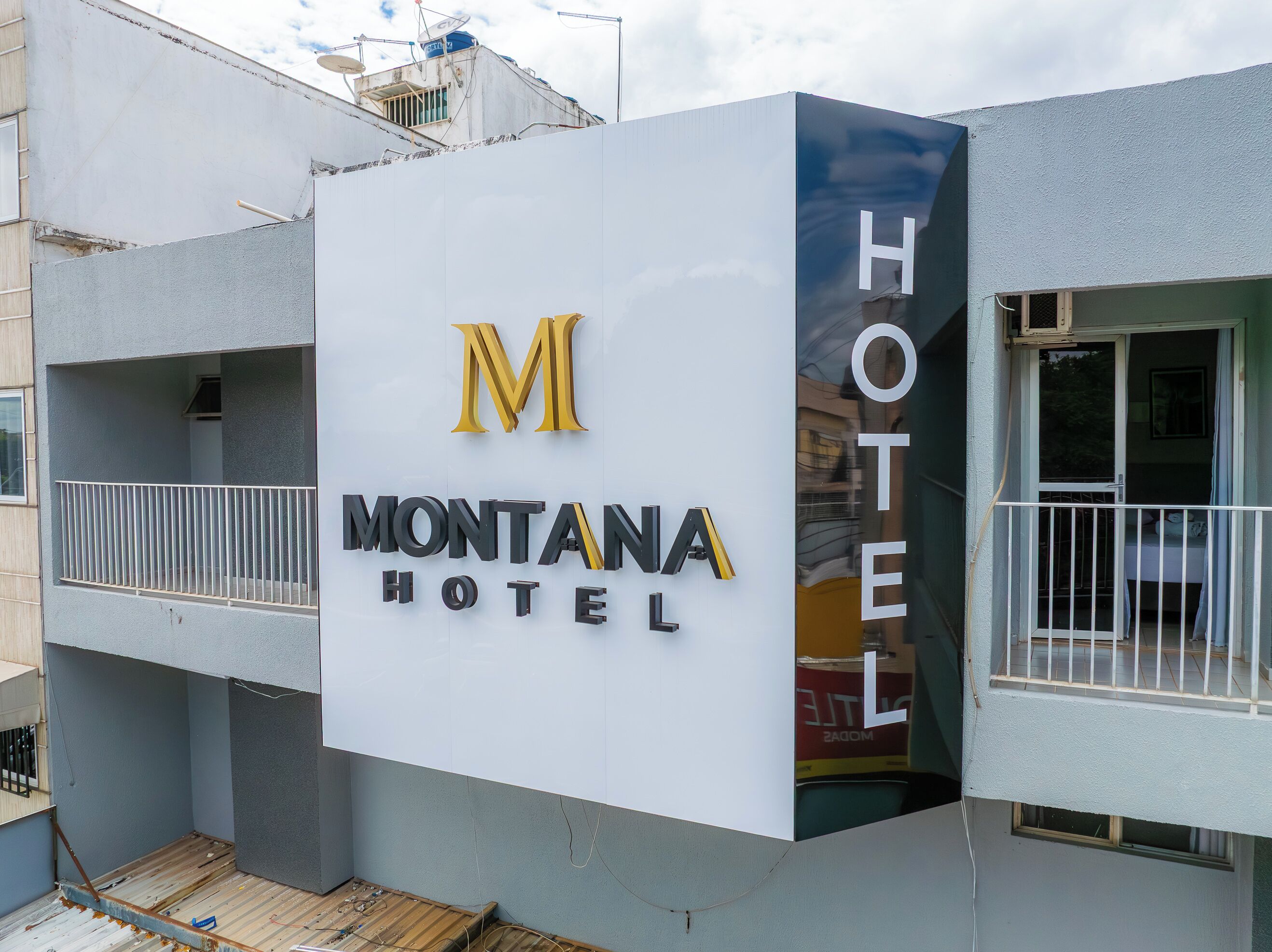 Fachada da propriedade