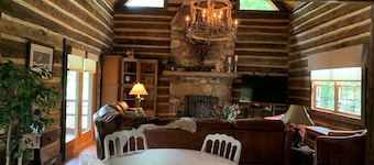 Lakefront Log Cabin on Beautiful Kerr Lake in downtown Clarksville VA