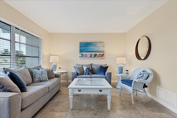 Living Room with new couch and love seat