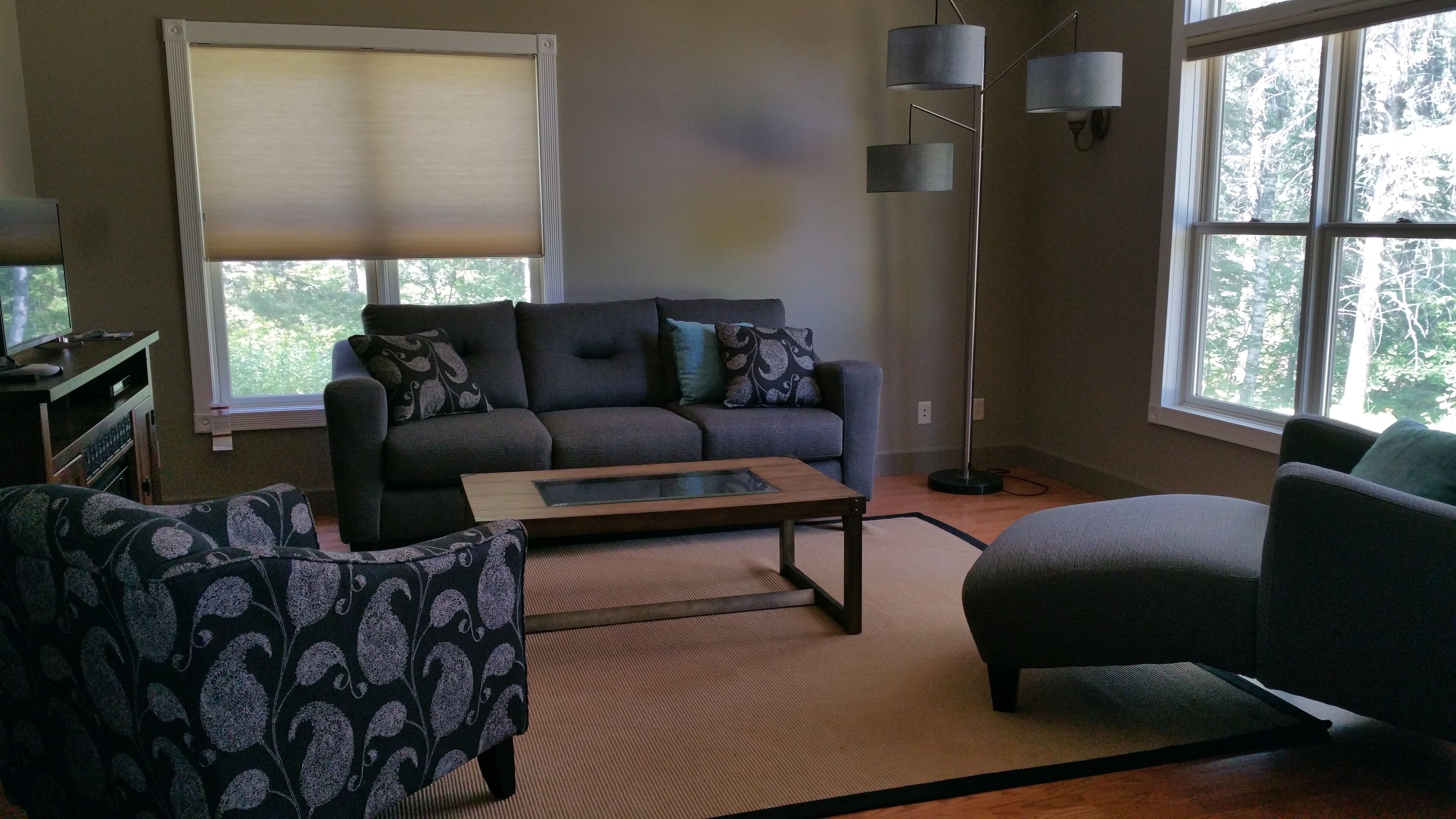 Two bedroom cottage near beautiful Herbster beach.