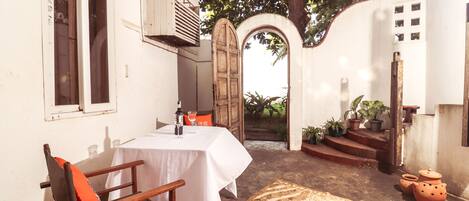 Restauration en plein air