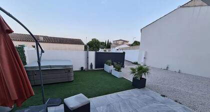 Villa proche des plages avec jacuzzi