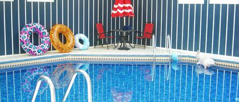 Piscine couverte, piscine chauffée