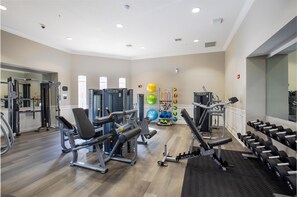 Fitnessbereich