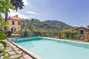 Pool - VILLA AURORA - Relax with Sea View and Swimming Pool (Camogli)