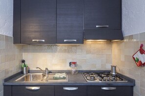 Fridge, oven, dishwasher, toaster