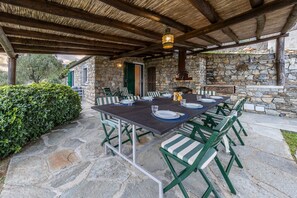 Outdoor dining - CODE CITRA 010054-LT-0864 Panoramic house, garden, wifi, parking space (Santa Margherita Ligure)