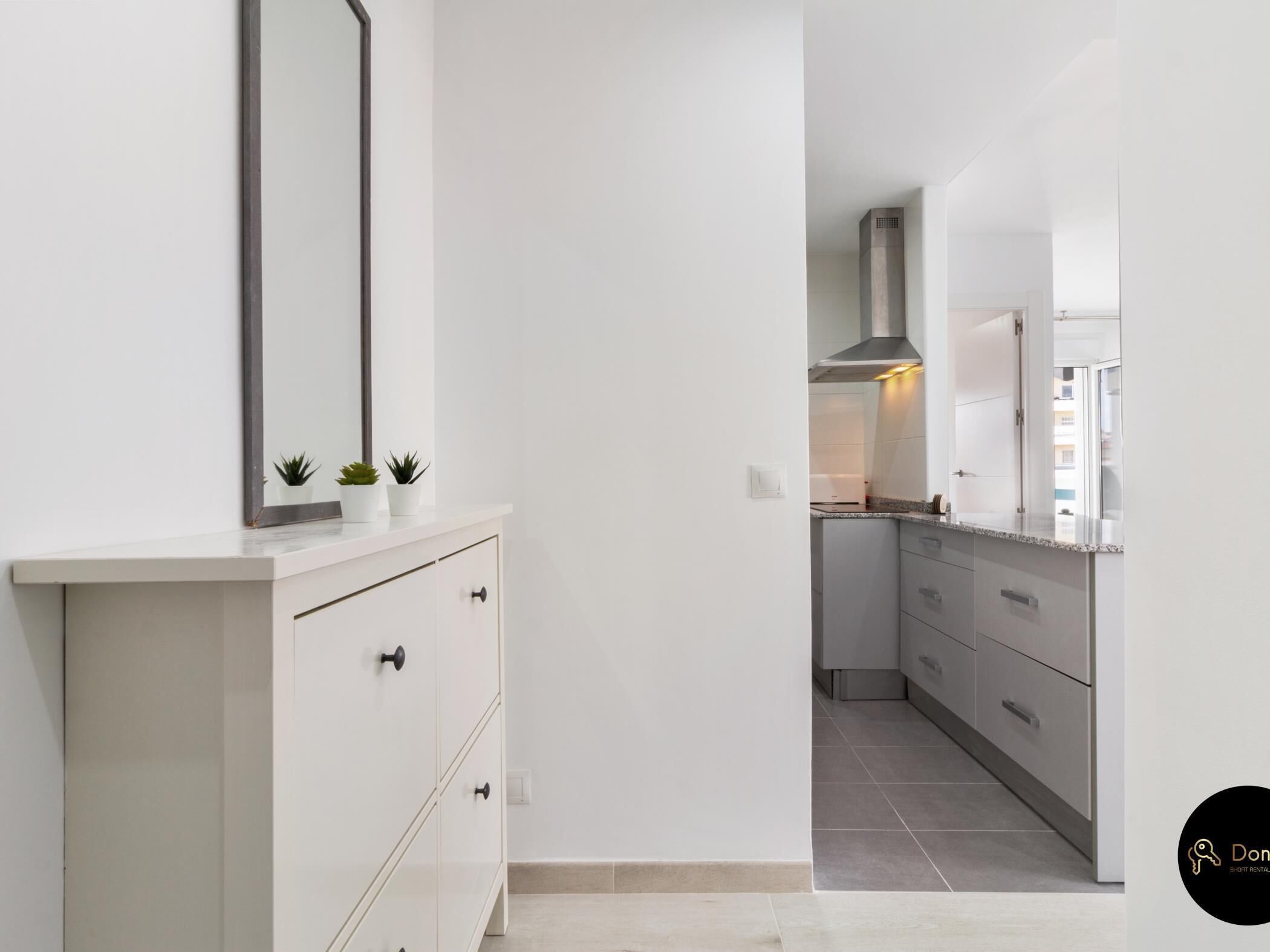 Bonito apartamento con balcón y vistas en Fuengirola