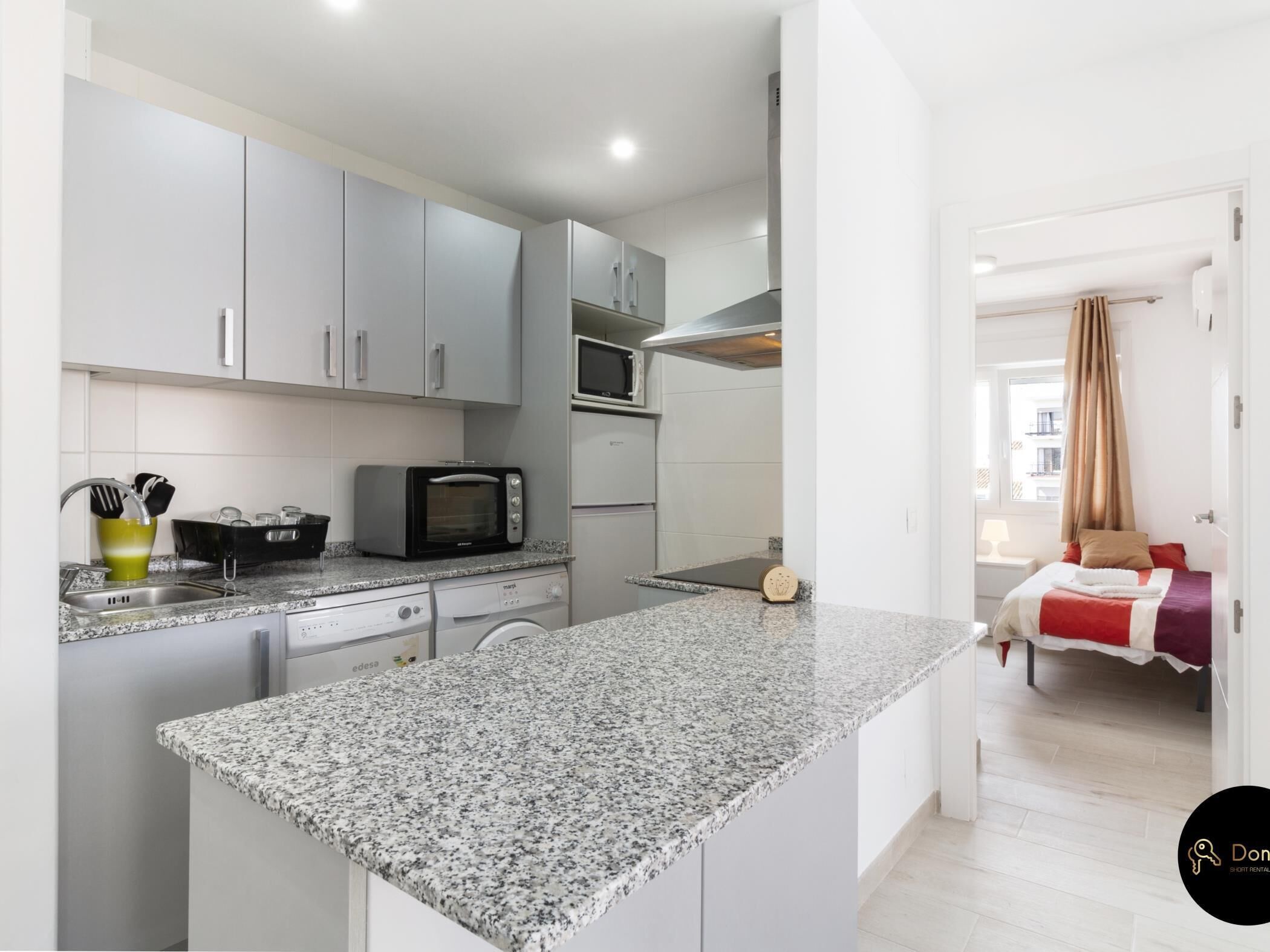 Bonito apartamento con balcón y vistas en Fuengirola