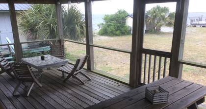 Watch the sun rise from this waterfront home.