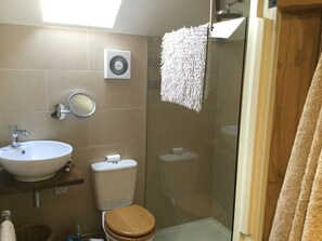 Shower, towels