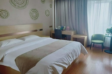 Room. Greentree Inn Pingdingshan Wuzi Building Hotel