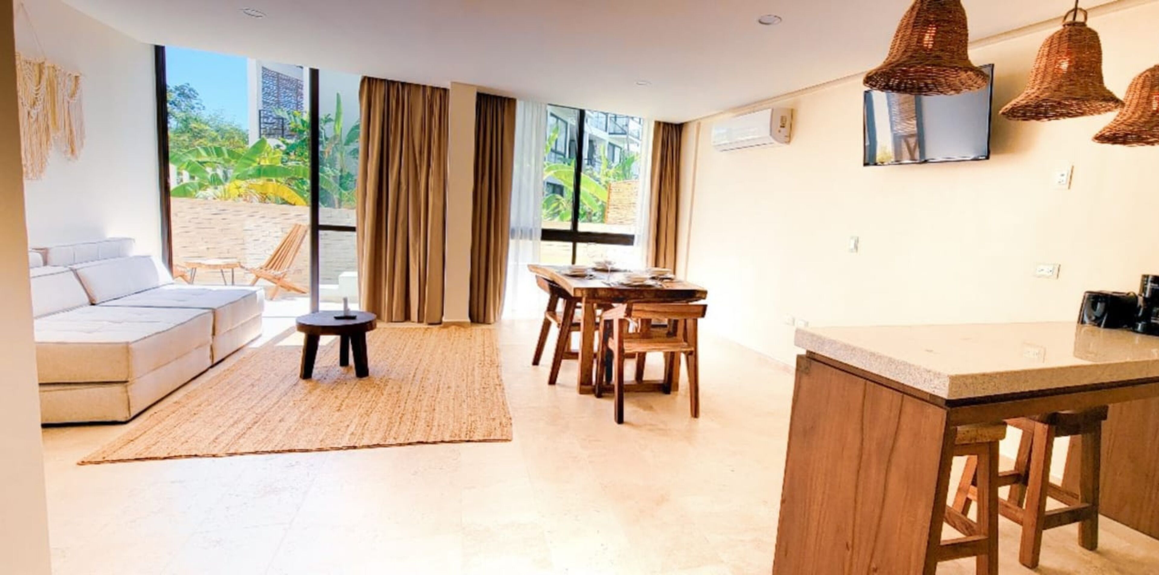 deluxe one bedroom apartment private plunge pool | private kitchen | stovetop, toaster, blender, cookware/dishes/utensils