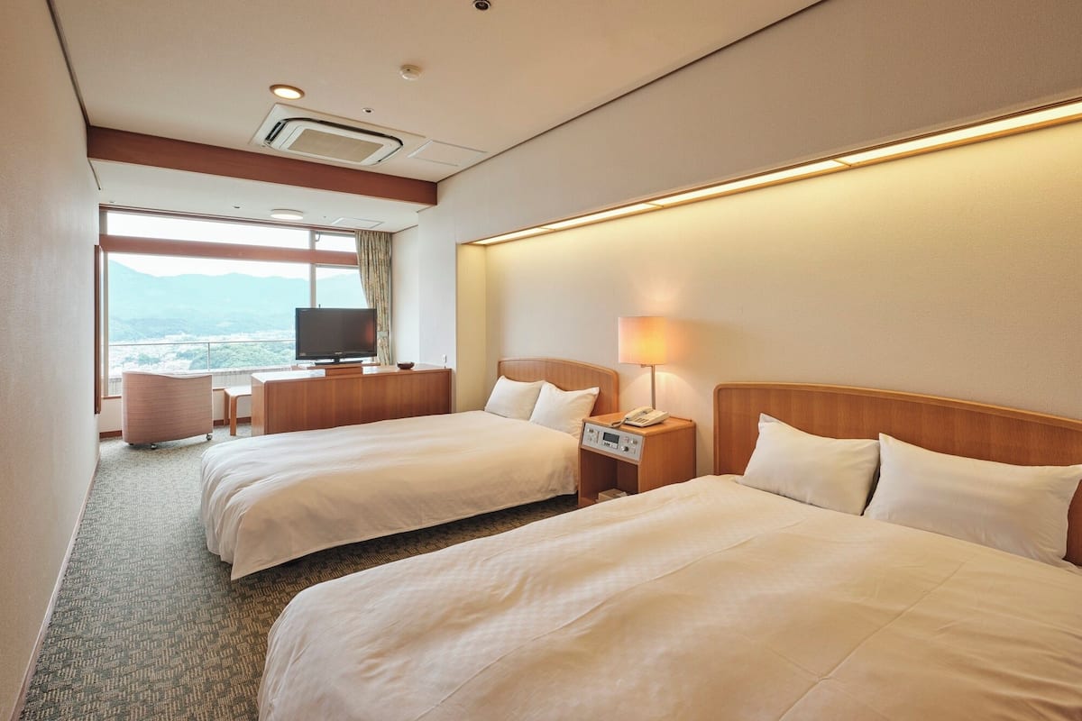 Chambre Tradition avec lits jumeaux, non-fumeur (Sanjokan Standard Western)