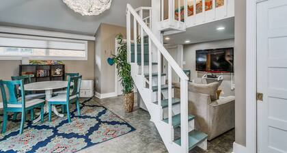New Pool! - North Hill Private Studio Guest House w/ Loft Queen Bed - New Pool! WiFi & Cable TV
