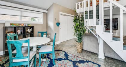 New Pool! - North Hill Private Studio Guest House w/ Loft Queen Bed - New Pool! WiFi & Cable TV