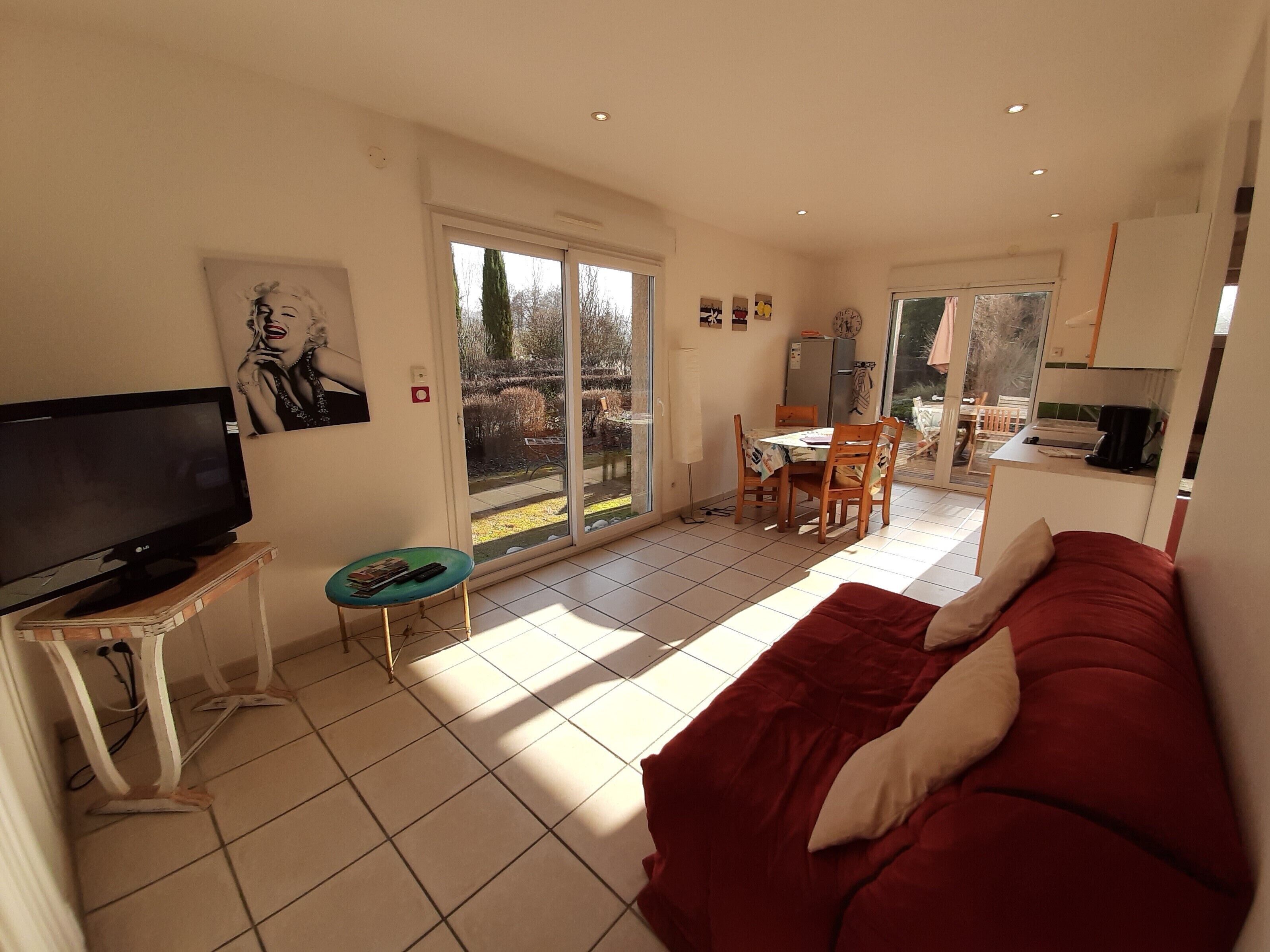 Appartement Toucan Situé en Pleine Nature, Avec Jardin Aménagé, Barbecue