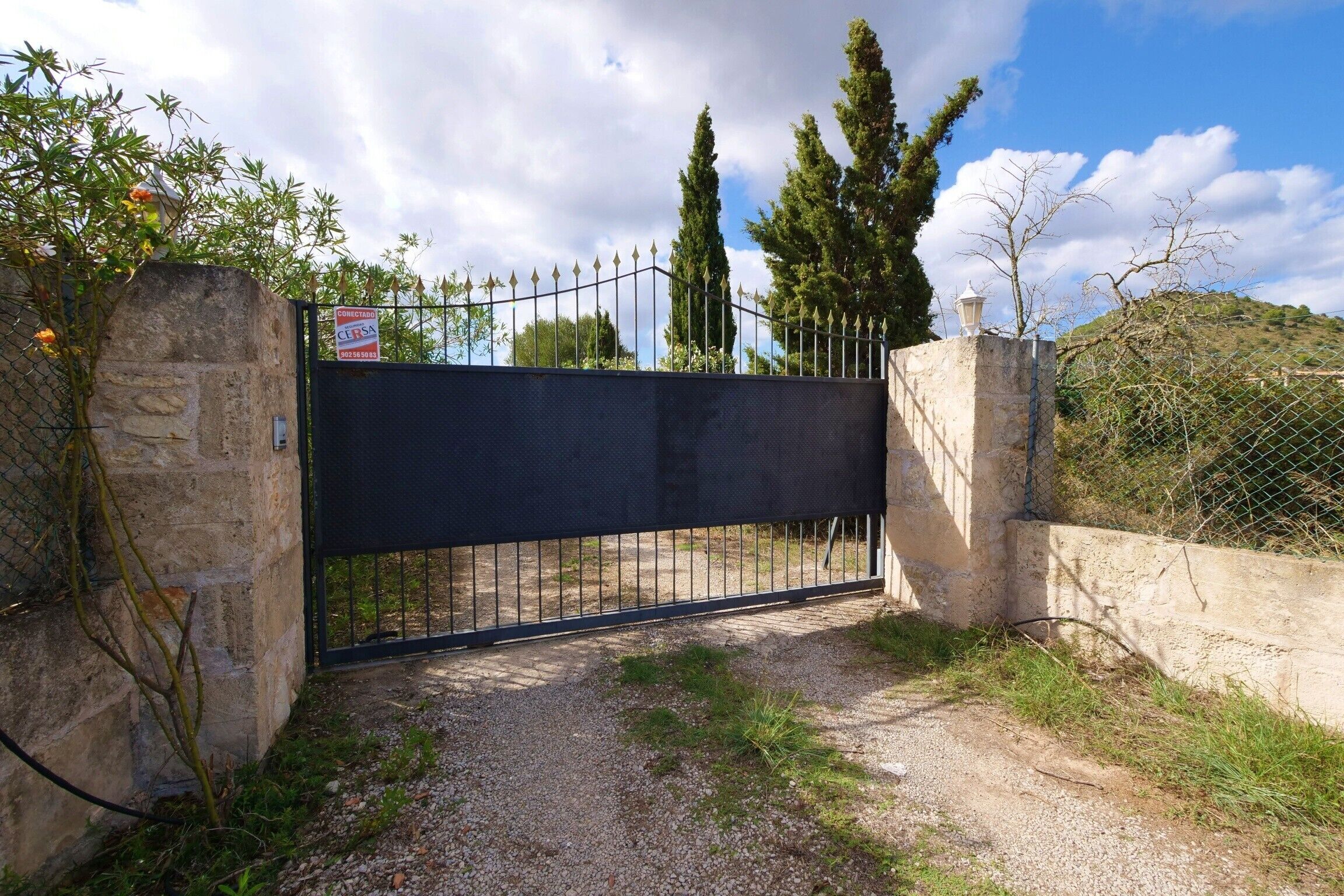 Enceinte de l’hébergement