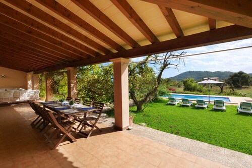 Finca Port Vert with Mountain Vew, Pool, Wi-Fi, Terrace & Garden